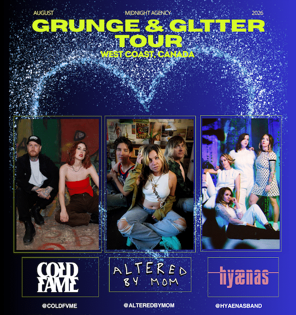 Grunge & Glitter Tour Poster